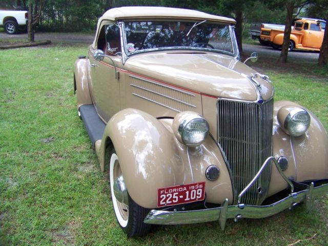 rare 1936 ford roadster convertible orig drive train very good condition