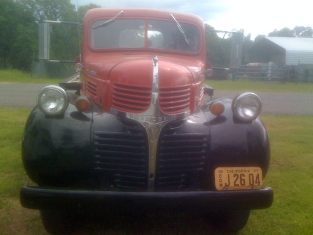 1947 dodge flatbed dump truck