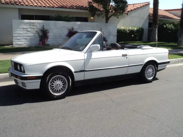 1991 bmw 325i convertible automatic transmission low miles no rust! nice car!