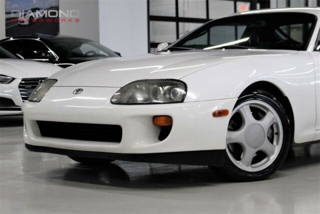 1993 toyota supra turbo 86890 miles super white hatchback i6 3l twin turbocharge