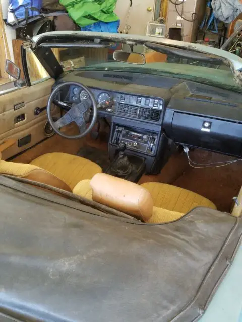 1980 triumph tr-7 tr7 convertible 2nd owner 85k miles