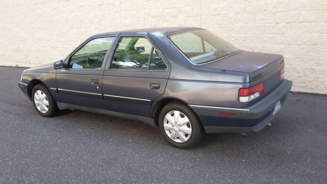 1989 peugeot 405 dl 5 speed super low 23k miles