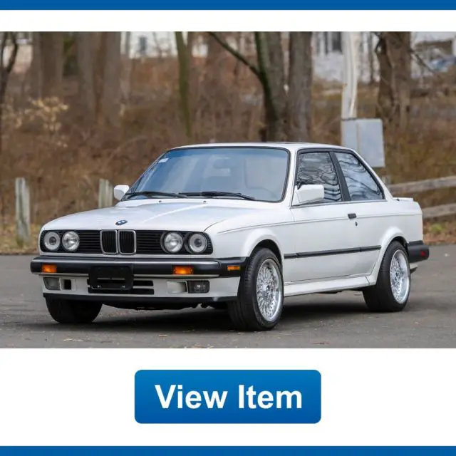 1988 bmw 325ix coupe 2dr awd 5sp manual sport california car carfax e30!