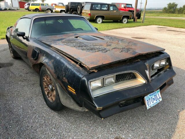 1977 pontiac trans am se 125574 miles starlight black coupe pontiac 400 v8 3 sp