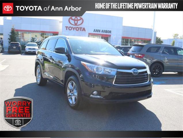 2014 toyota highlander hybrid platinum