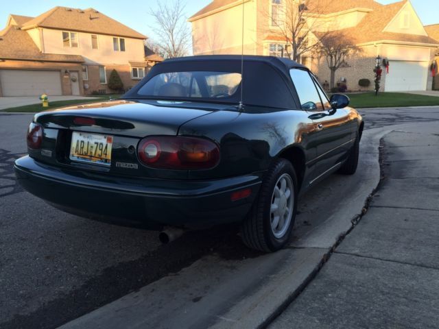 1991 mazda miata special edition - british racing green