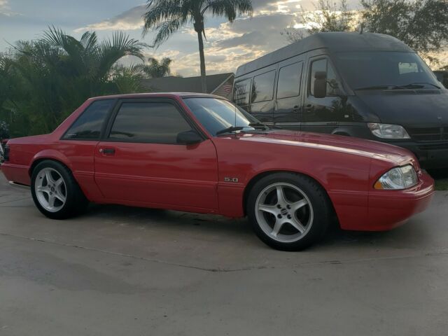 1993 ford mustang notchback coupe foxbody