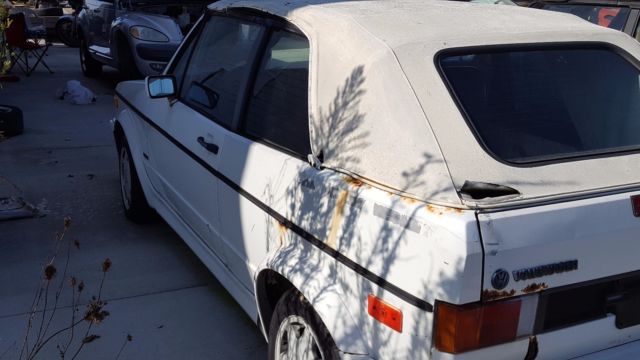 1990 vw cabriolet project car