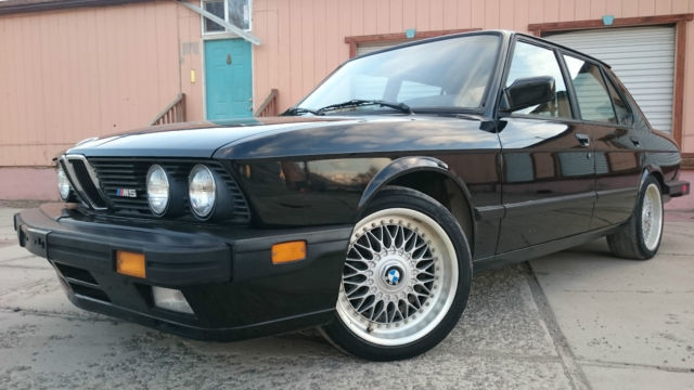 1988 bmw e28 m5 base sedan 4-door 3.5l