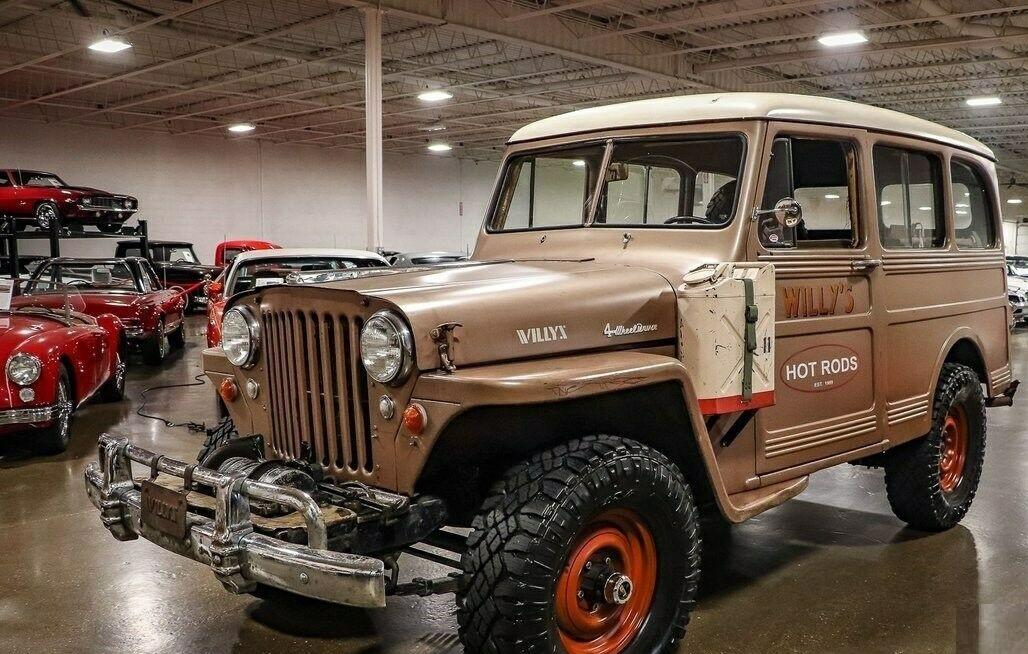 1950 willys overland wagon brown suv 223ci i6 38k miles