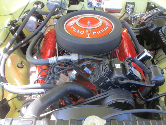 1969 plymouth road runner -immaculate and completely restored