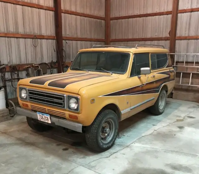 1979 international scout ii midas edition 345v8 dual sunroofs! rare!