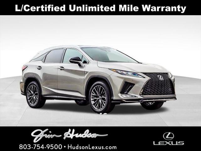 2022 lexus rx 350 f sport handling