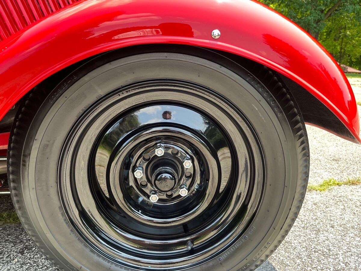 1934 ford model b coupe red rwd automatic