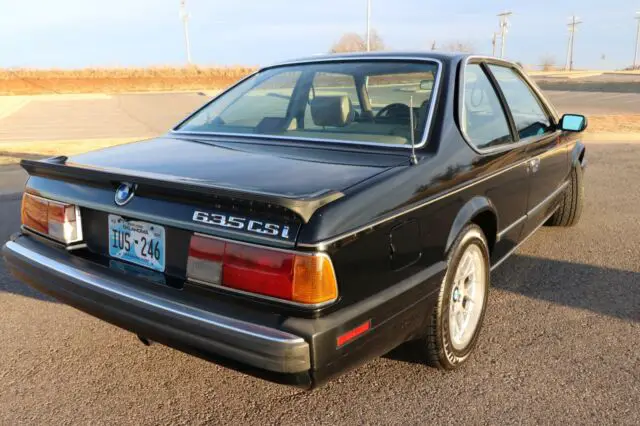 1989 bmw 635csi highline l6 edition (rare model) shark nose e24 final year