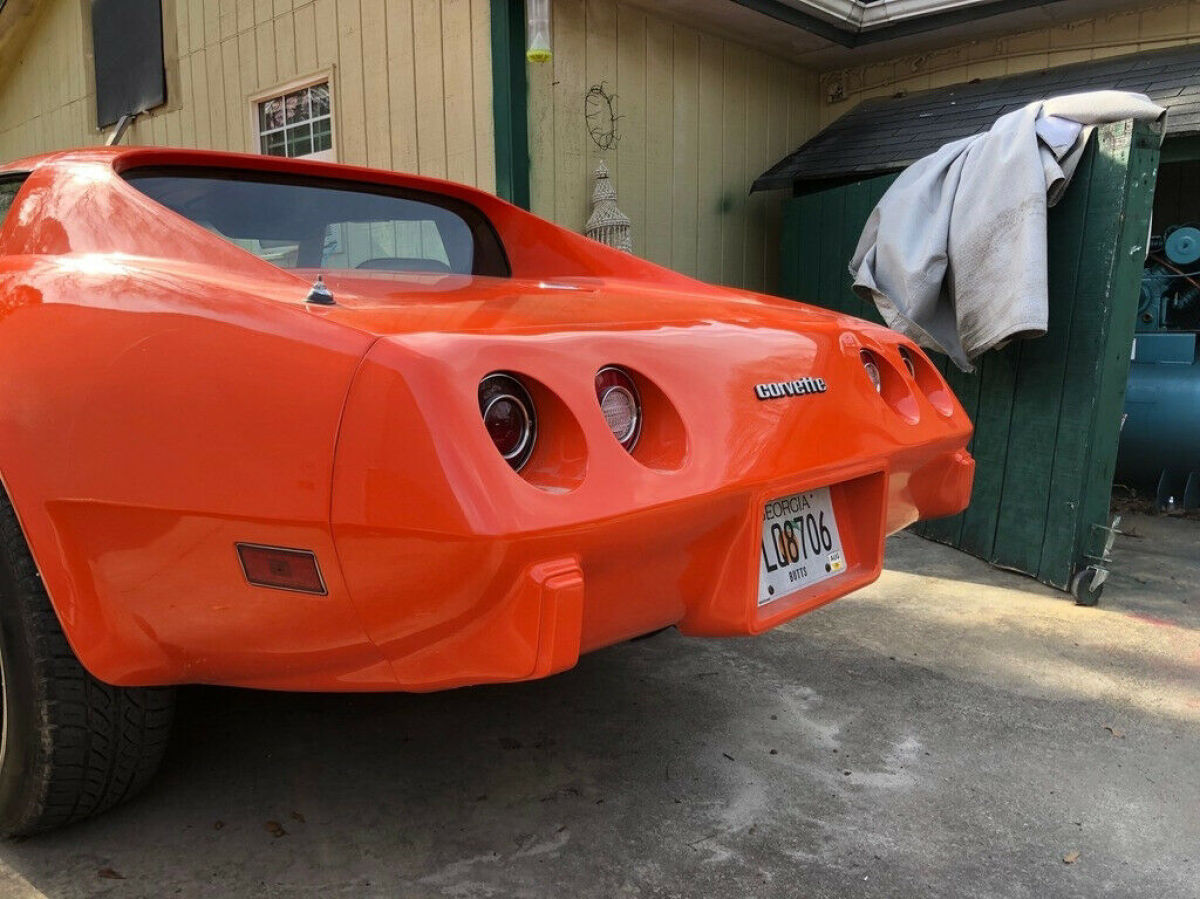 1975 chevrolet corvette stingray c3 t-top classic 75,215 miles 350 v8 automatic