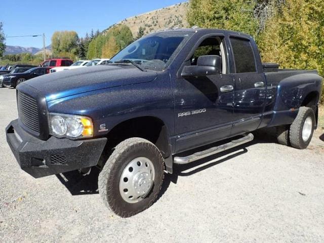 2005 dodge ram pickup 3500 slt 4dr quad cab slt 4wd lb drw for sale in bear river, wyoming