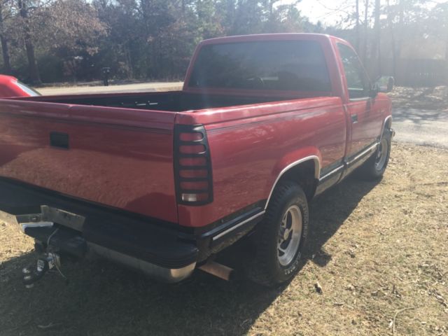 91 chevy 1500 reg cab shortwide sport with the 5.7 5 speed