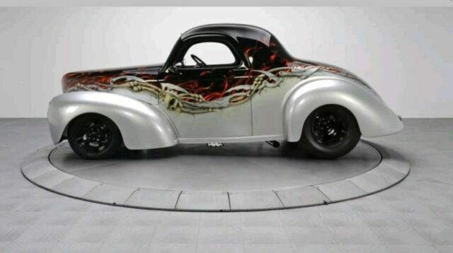 1941â willys coupe frame off built coupe gmpp ram jet 502 th400 w/ac