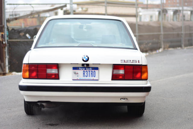 1991 bmw 325i e30 alpine white coupe - all original - 123k - 325is