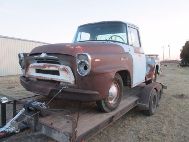 1958 international a100 short step-side rare automatic