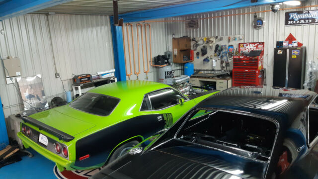 1973 plymouth 'cuda 340 sassy grass green, mopar, barracuda