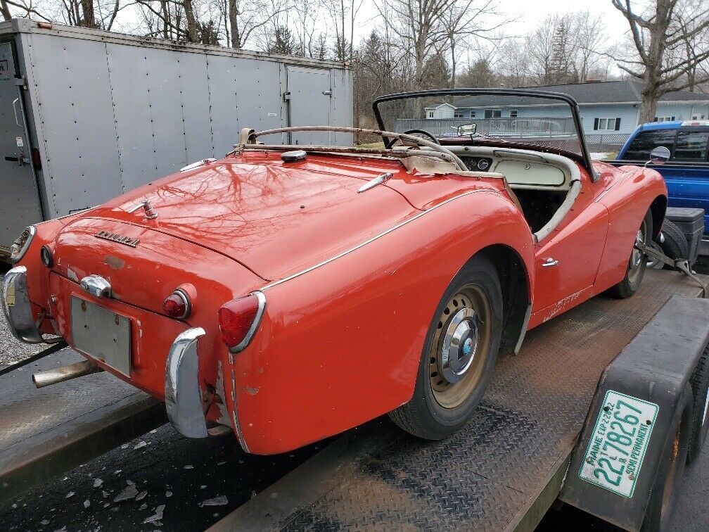 triumph tr3a unmolested original survivor