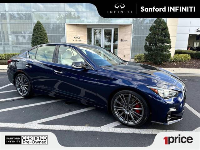 2021 infiniti q50 3.0t red sport 400