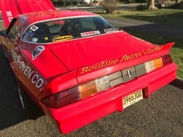 1981 chevrolet camaro street/strip