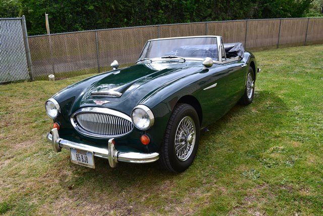 1965 austin healey 3000 mk iii bj8 roadster brg, nicely detailed, great driver