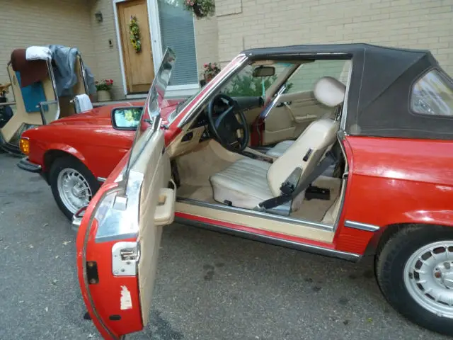 1985 mercedes 380sl euro model