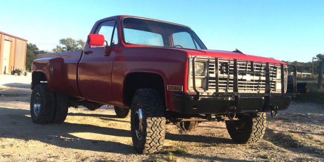 chevrolet m1028a3 k30 d30 dually cucv brush truck 4x4 diesel military m1028