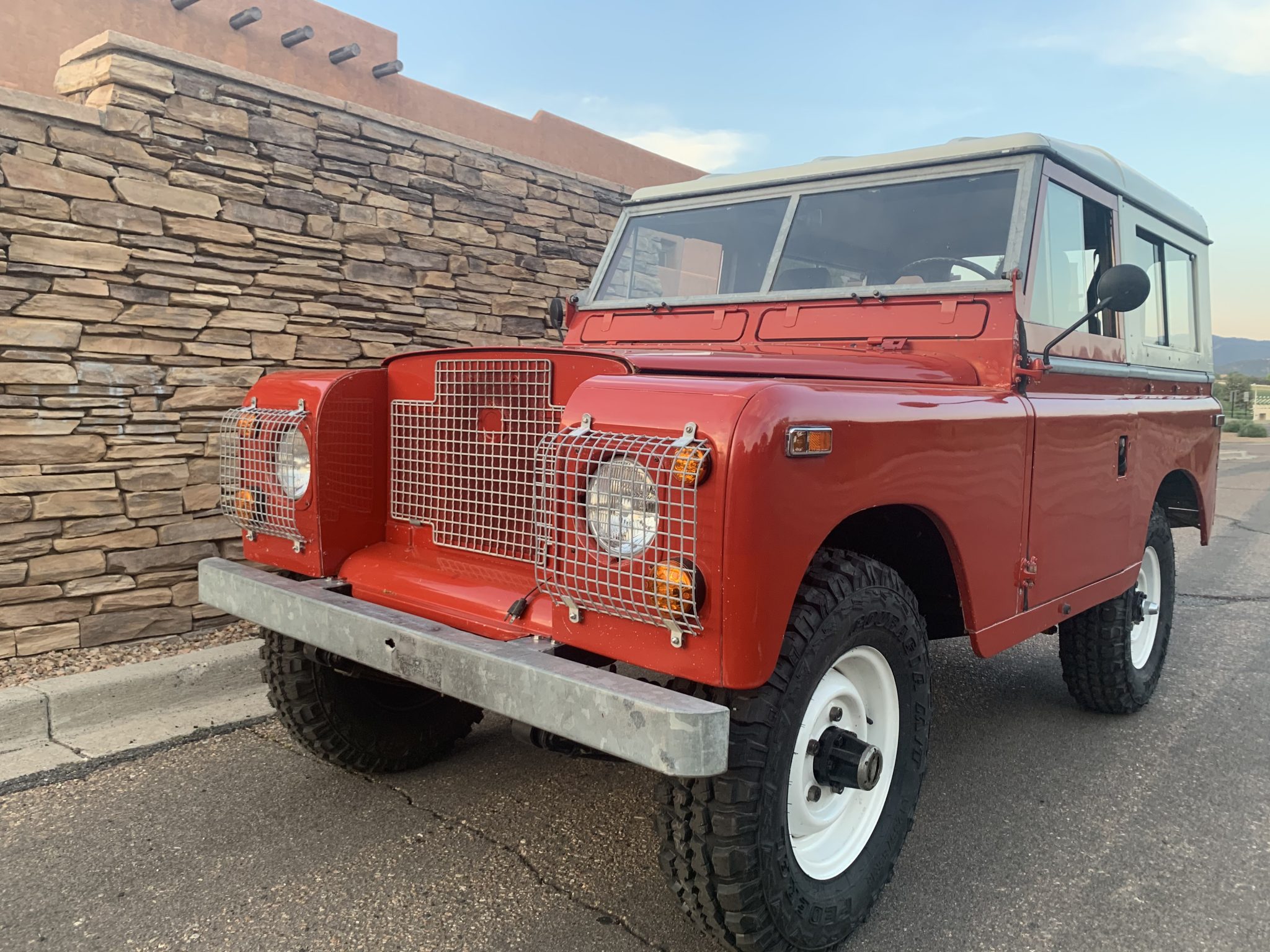 1970 land rover 88 series iia 4×4