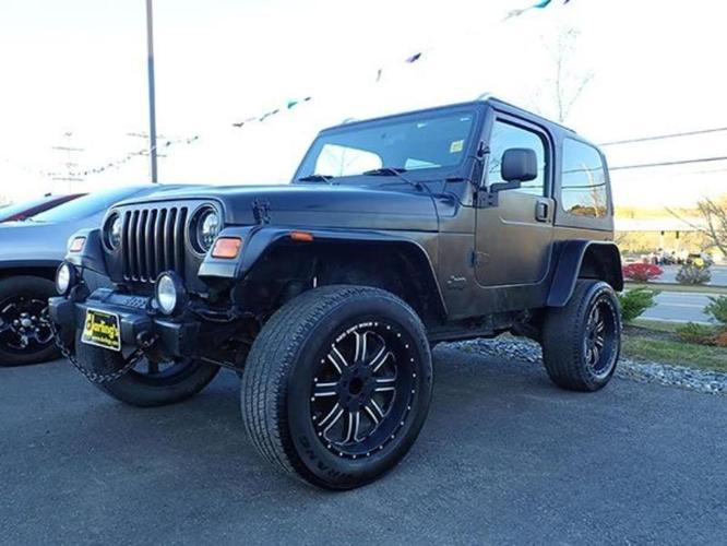 2000 jeep wrangler sahara 2dr sahara 4wd suv for sale in bangor, maine
