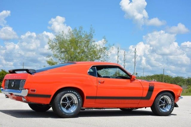 1970 boss 302 - original engine - all matching numbers - calypso coral - florida