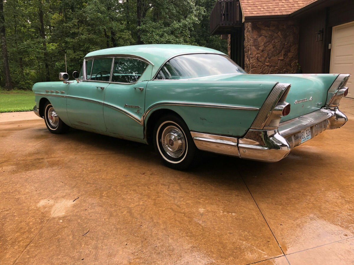 1957 buick roadmaster 75 4 door hardtop riviera
