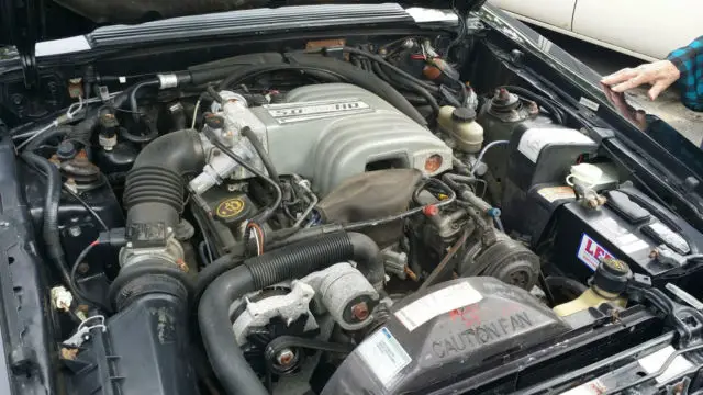 1990 ford mustang gt convertible black beautiful condition low miles original
