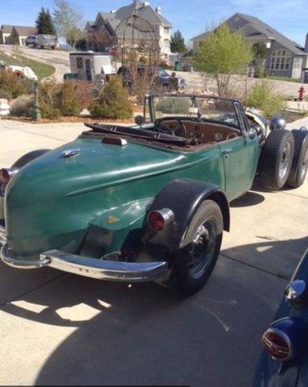 early auburn boat tail speedster kit car on 1958 mk1 drive train chases