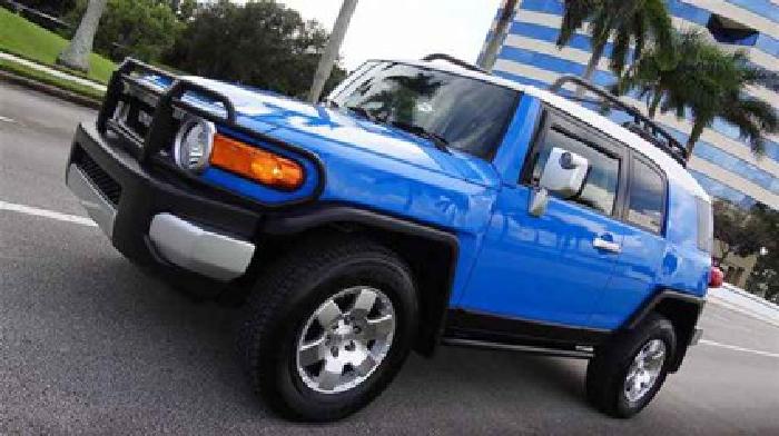 used 2007 toyota fj cruiser 4wd 4dr auto 4x4 suv, 59,568 miles in west palm beach, fl