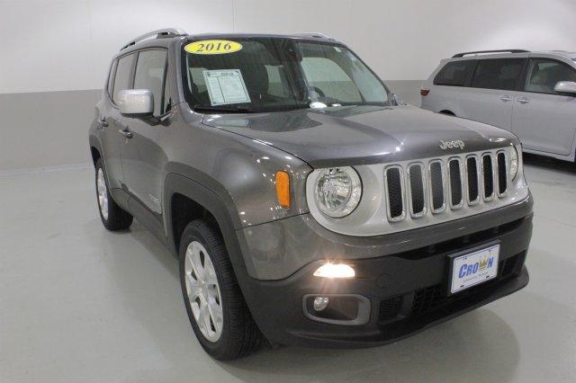 used 2016 jeep renegade 4wd limited lawrence, ks 66046 for sale in laurence, kansas