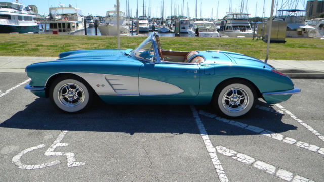 1958 chevrolet corvette base convertible 2-door 4.6l