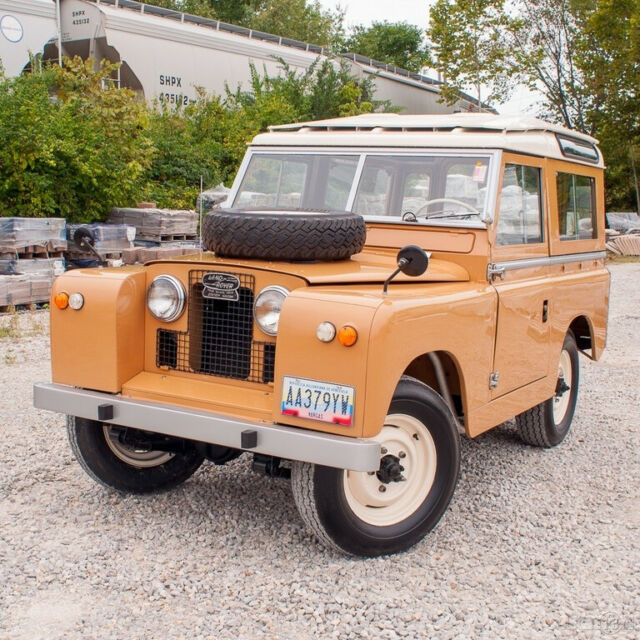 1963 land rover 88 series iia 4x4