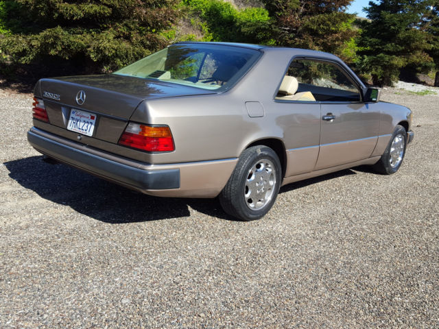 rare classic 1991 mercedes benz 300ce 24 valve rust-free blue plate calif car!