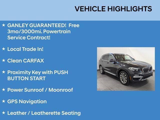 2019 bmw x3 xdrive30i