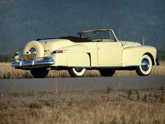 1947 lincoln continental convertible