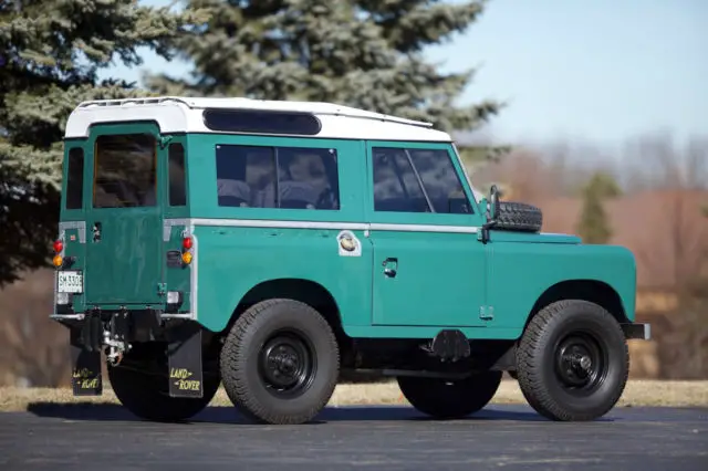 1963 land rover series 2a safari wagon