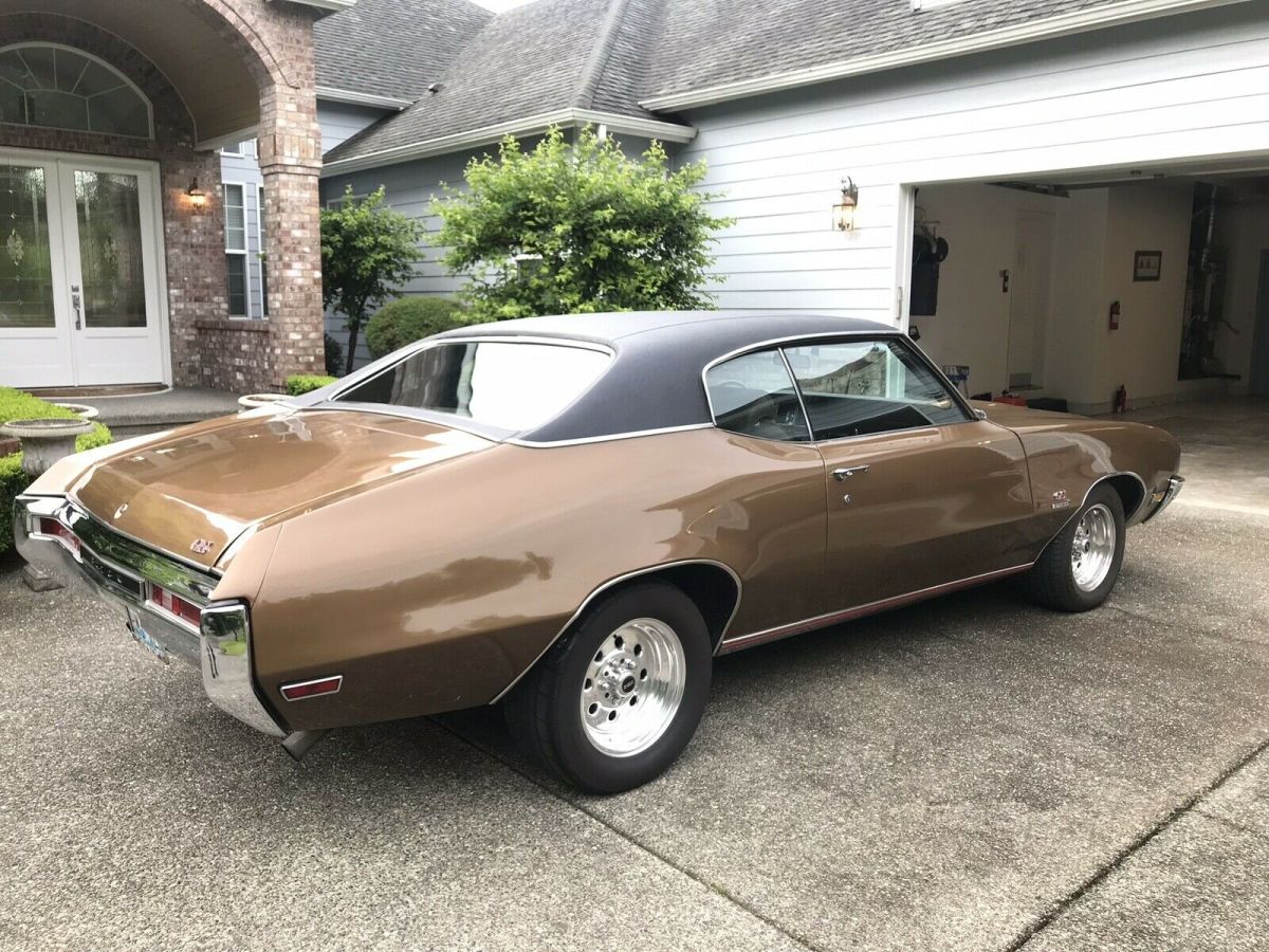 1970 buick gs 455 stage 1 coupe brown rwd automatic