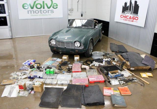 1963 triumph tr4 one owner, original