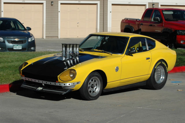 v8 classic datsun 240z restored turn-key street machine nostalgic pro street