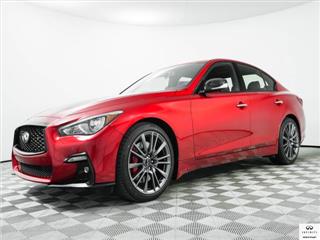 2024 Infiniti Q50 red sport 400